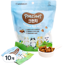 프레셔스펫 고양이 프레셔스 크런치 간식 참치 80g, 10개, 참치맛