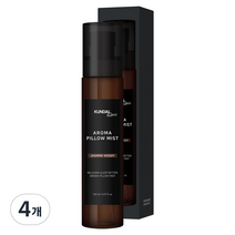 쿤달 아로마 필로우 미스트 150ml, 자스민우디향, 4개