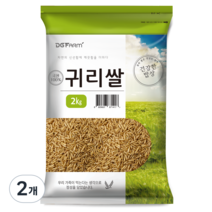 건강한밥상 2023년산 햇곡 국산 귀리쌀, 2kg, 2개
