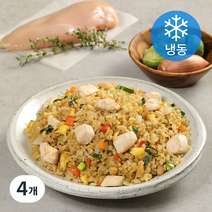 풀무원 디자인밀 당뇨케어 밀플랜 닭고기볶음밥 (냉동), 300g, 4개