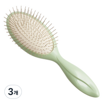 세븐스타 스타일철쿠션브러쉬빗 대, 올리브그린, 3개