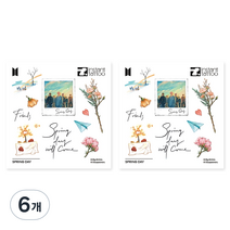 인스턴트타투 방탄소년단 BTS, 봄날, 6개