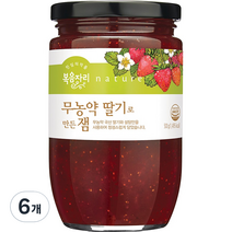 복음자리 무농약 딸기쨈, 500g, 6개