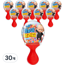 보스베이비 딸랑이 롤리팝 캔디 10p, 30g, 30개