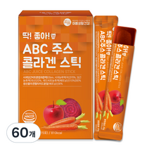 미쁨생활건강 딱좋아 ABC주스 콜라겐 젤리 스틱 20g, 4박스, 300g