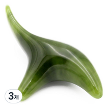 TP 스포츠 대박 뾰족이 삼각 발바닥 지압기, 3개, 그린