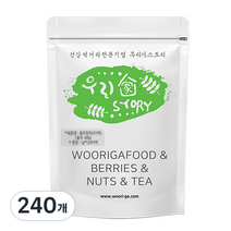 우리가스토리 율무팥차 티백, 1g, 240개, 240개