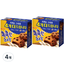 오리온 촉촉한 초코칩, 320g, 4개