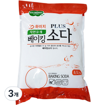 하이지 베이킹소다, 6.12kg, 3개