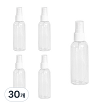 소분용 스프레이 공병 100ml, 흰색(캡), 30개