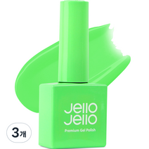 젤로젤로 프리미엄 젤폴리쉬, JJ-40 라임모히또, 10ml, 3개
