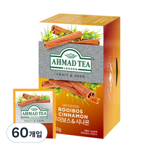 아마드티 루이보스&시나몬 허브차 티백, 1.5g, 20개입, 3개