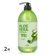 터치미 퓨리티 알로에베라 수딩젤, 1000ml, 2개