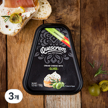 퀘스크렘 올리브 크림치즈, 150g, 3개