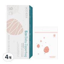 마더케이 대용량 에코 아기 지퍼백 30p, 4개