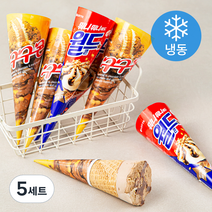 롯데웰푸드 월드콘 160ml x 4개입 + 구구콘 160ml x 4개입 세트 (냉동), 5세트