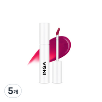 잉가 워터 글로우 립 틴트 4.5g, 위키드, 5개