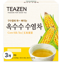 티젠 구수함에 쏙 빠지는 옥수수수염차, 1.5g, 100개입, 3개