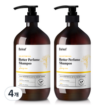 달리프 갈락토미세스 베러 퍼퓸샴푸 일랑로즈향, 1000ml, 4개