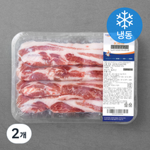 아그로수퍼 칼집삼겹살구이 (냉동), 1kg, 2개