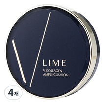 라임코스메틱 V 콜라겐 앰플 쿠션 파운데이션 20g, 20호 스킨베이지, 4개
