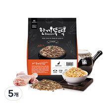 한끼뚝딱 생후 3개월령 이후 황태담은 클래식 강아지 사료, 황태와 오리고기 클래식, 1kg, 5개