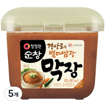 청정원 순창 막장, 450g, 5개