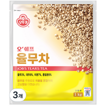 오뚜기 율무차, 1kg, 3개