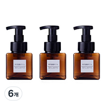 더자카 파스텔 컬러 버블 공병 250ml, 브라운, 6개