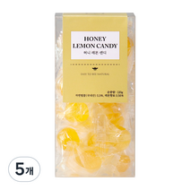 허니바이허니 허니 레몬 입덧 캔디, 120g, 5개