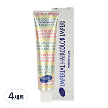 파이모아 임페리얼 헤어 컬러 염색약 1제 90g, GN-6, 4세트