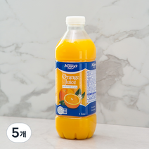 니피스 오렌지 주스, 1L, 5개
