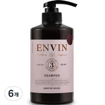 앙방 약산성 퍼퓸 두피샴푸 메리미달링, 6개, 500ml