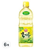오뚜기 콩기름, 1.5L, 6개