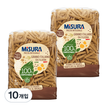미주라 통밀펜네떼, 500g, 10개