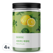 신서리티 서트푸드 파우더, 4개, 130g