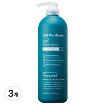 닥터방기원 랩플러스 바이옴 탈모샴푸 블루라벨, 3개, 1000ml