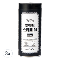 무화당 스테비아, 200g, 3개