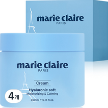 마리끌레르 히아루로닉 소프트 수분크림, 300ml, 4개