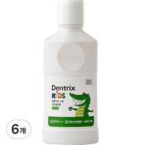 덴트릭스 키즈 동국제약 바른치아 어린이 가글, 260ml, 6개
