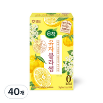 순작 유자블라썸 티백, 1.8g, 20개입, 2개