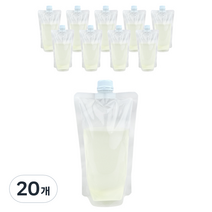 맘스퀴즈 스파우트 음료 파우치 28mm 2000ml, 20개