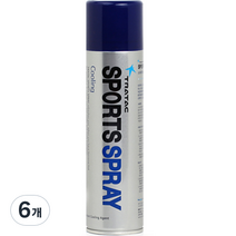 트라택 스포츠용 냉각 스프레이 기본 420ml, 1개입, 6개