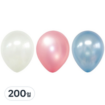 조이벌룬 30cm 펄 풍선, 펄 베이비 어써트, 200입