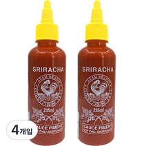 아얌 스리라차 소스, 235ml, 4개입