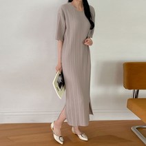 마더라이크 미에르 플리츠 임산부 원피스 ar702