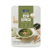 베베쿡 유아용 바르게 만든 한우 미역국, 1개