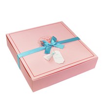 아이씨엘 태슬 정사각 Large 박스, 2개, Pink Lovely