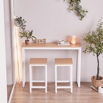 크라운디자인퍼니쳐 모모 홈바 콘솔 바테이블 1200 x 300 mm 방문설치, 오크