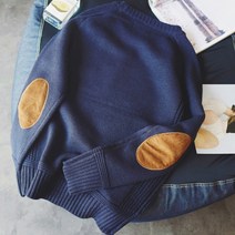 셀레네 남성용 라운드넥 플러스 스웨터